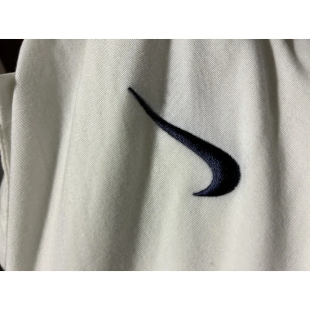 #M125 Washington Wizards Nike Dri Fit Men XL Polo Shirt NBA White DC Logo Golf